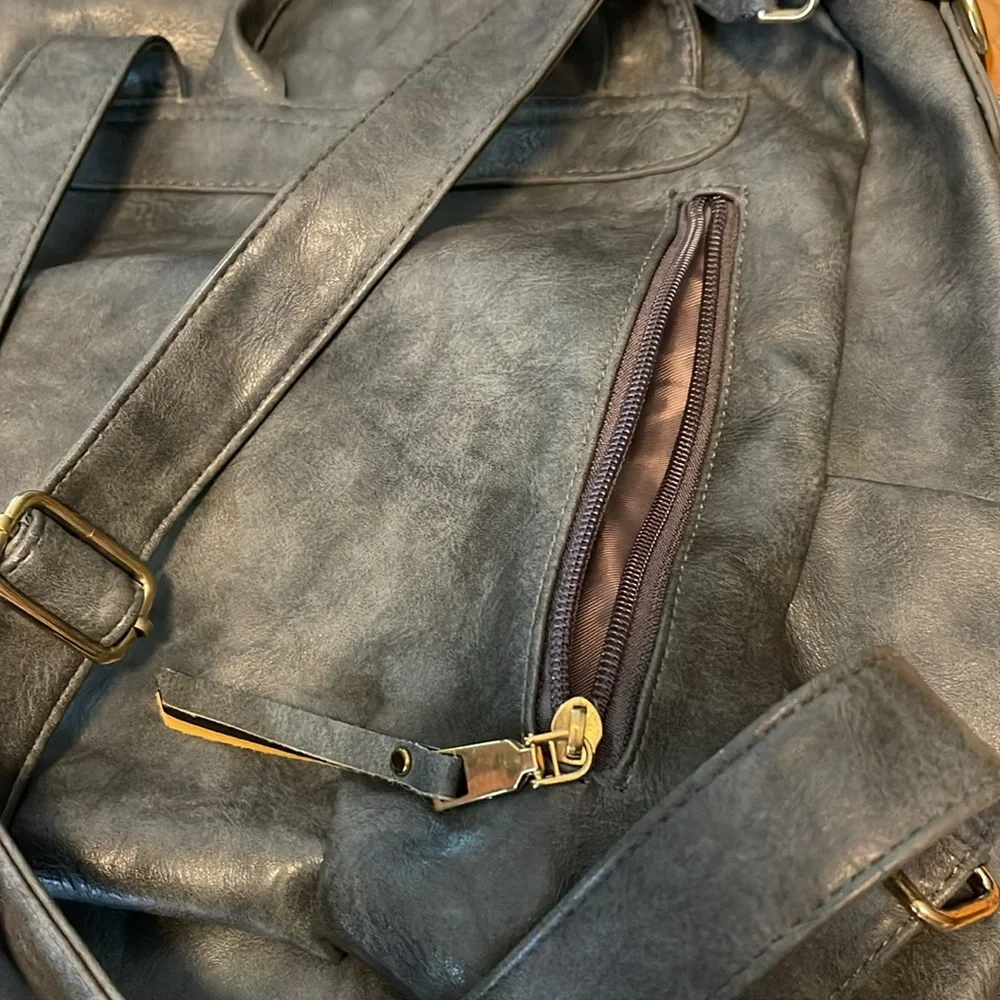 Stylish Gray Backpack